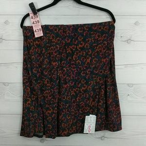 LuLaRoe S Floral Maxi Skirt